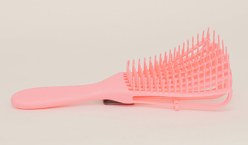 specialized hair fiber brush pink
